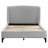 Harper Light Grey Eastern King Platform Bed