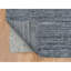 Tapis carré gris en laine naturel tissé à la main 12 pi x 12 pi de style moderne Strike