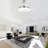 Zamorion 3-Blade LED Ceiling Fan with Remote Control and Light Kit Included. Six Speeds-2000330267