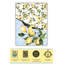 Tapis tissé à motif numérique citron et bleu-776427806