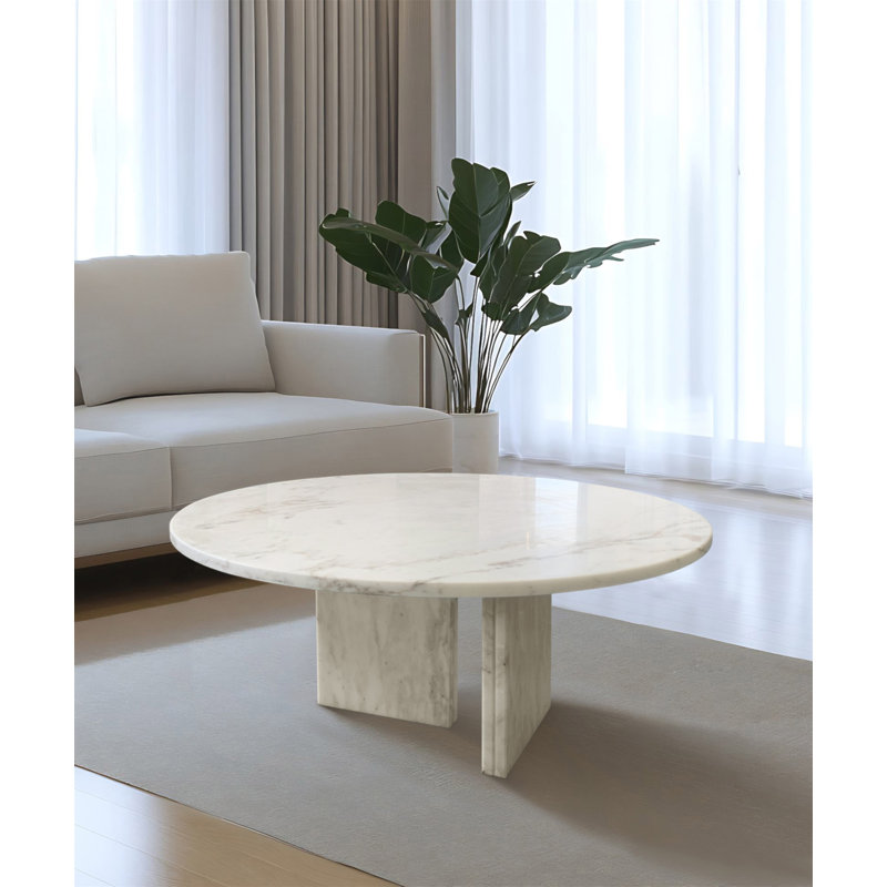 Table basse en marbre naturel, petite table, table de salon, pierre naturelle, marbre véritable, marbre véritable, Gris