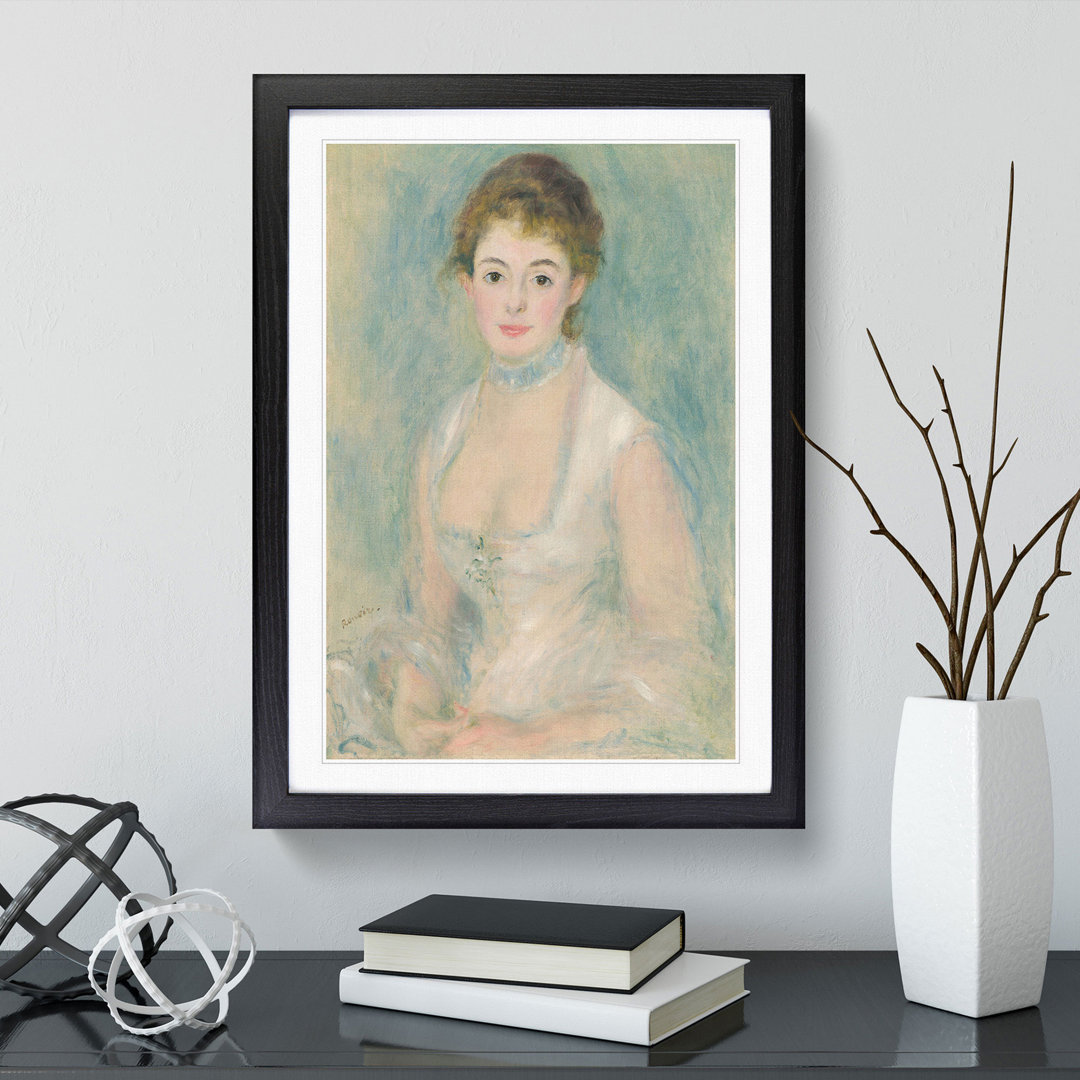 Madame Henriot by Pierre-Auguste Renoir - Picture Frame Painting
