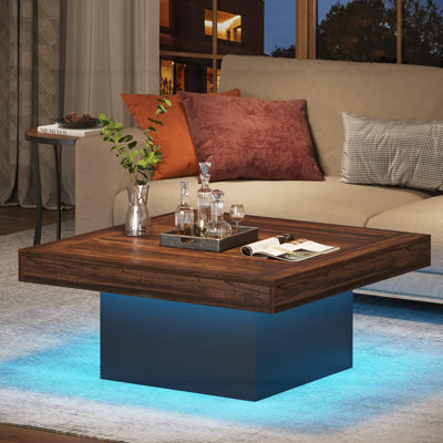 Farmhouse Square LED Coffee Table