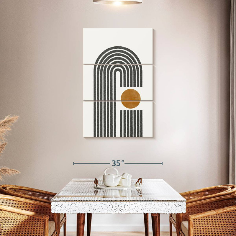 Avery Modern Shape, 45" H x 28" W