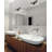 Masham 2-Light Dimmable Metal and Seeded Glass Hardwired Vanity Light-752160990