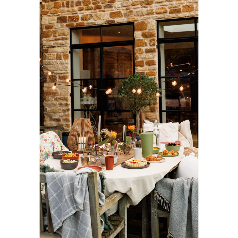 Mikasa Summer Recycled Plastic Shallow Bowls
