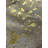 Bright Gold Metallic Acid Washed Cowhide Rug