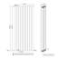 Shonna Vertical Double Flat Panel Radiator-64021660-64149737