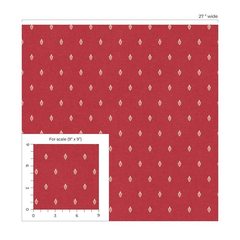 Abstract Roll, Antique Ruby