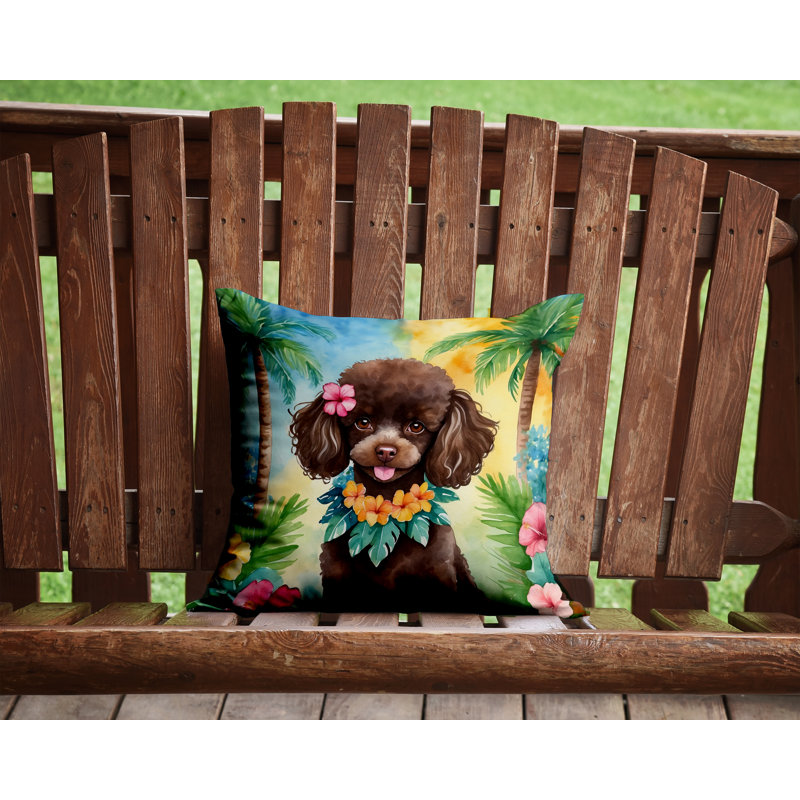 Coussin décoratif intérieur / extérieur Autre / Sans motif, H 14 po x l 14 po