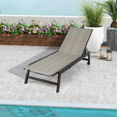 Mekiya 190cm Long Reclining Single Chaise