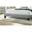 Lit moderne, lit 1pc, lit en polyfibre gris anthracite-114230913