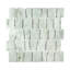 Carreaux de mosaïque en marbre brut de Carrare Bianco Scarpa, finition adoucie, pour murs et sols-136025226