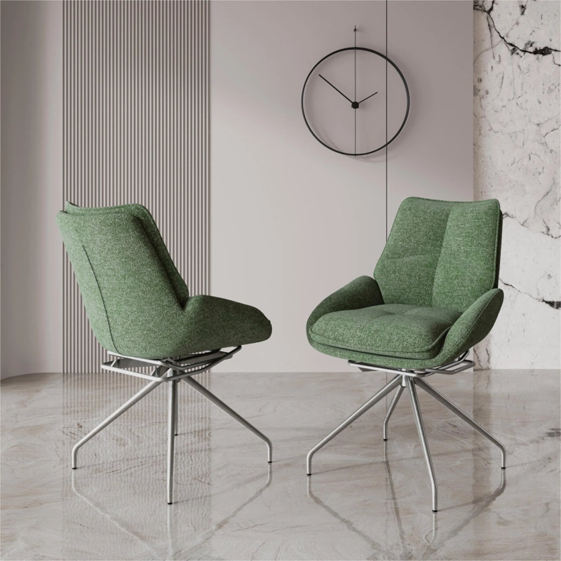 Modern Upholstered Rocking Dining Chairs