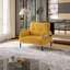 Fauteuil d'appoint en velours côtelé-1420156179