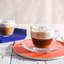 Ensemble de 6 tasses en verre trempé gigogne, 22 cl, fabriqués au Canada, compatibles micro-ondes et lave-vaisselle.