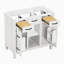 Base de meuble-lavabo simple 35,51 po seulement-99379650