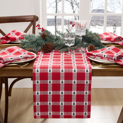 Chemin de table en coton Keandra