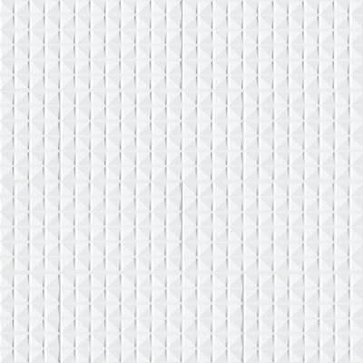 Tuile murale Linea Blanca 12 po x 24 po, aspect pierre céramique brillante