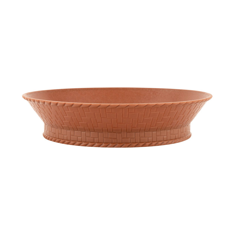 RB-891-BK – 12" Round Basket, 1.5" Deep, Brown