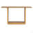Mirod Elegant Minimalist Console Table With Curved Corners, Veneer,U-Base Design For Easy Placement ,Perfect For Displaying Your Treasures,Simple Assembly-2016706304