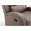 Fauteuil inclinable manuel moderne en similicuir