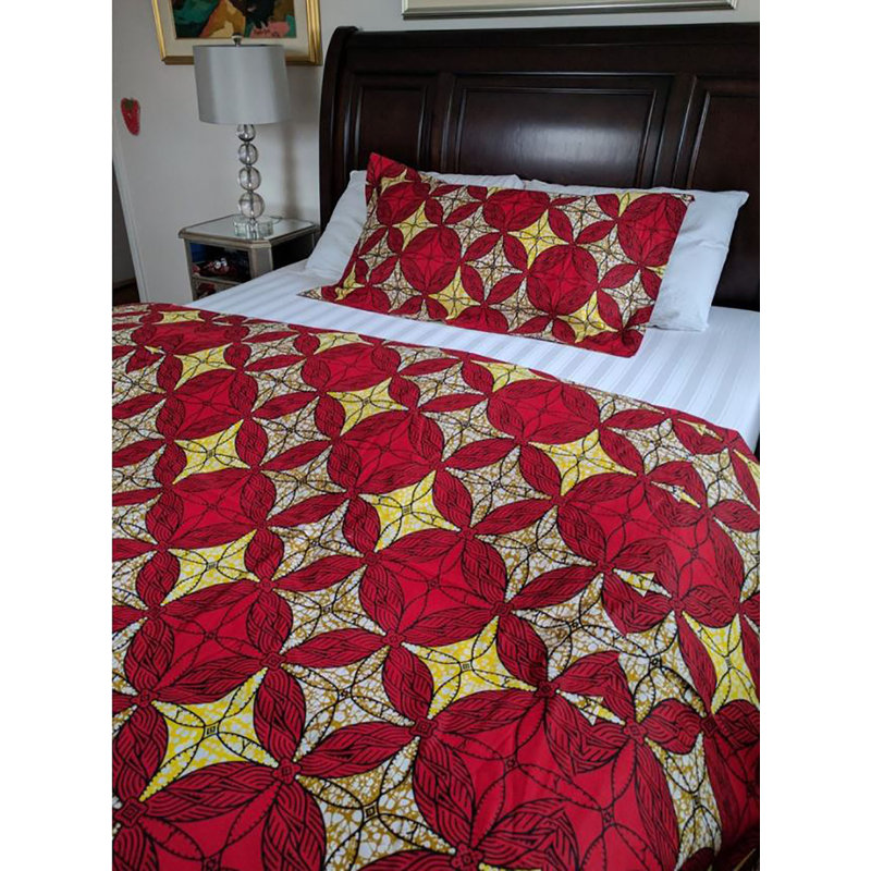 Ejima Cotton Geometric Shapes Duvet Cover