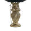 Lampe de table en lapin 23,5 po avec abat-jour en lin