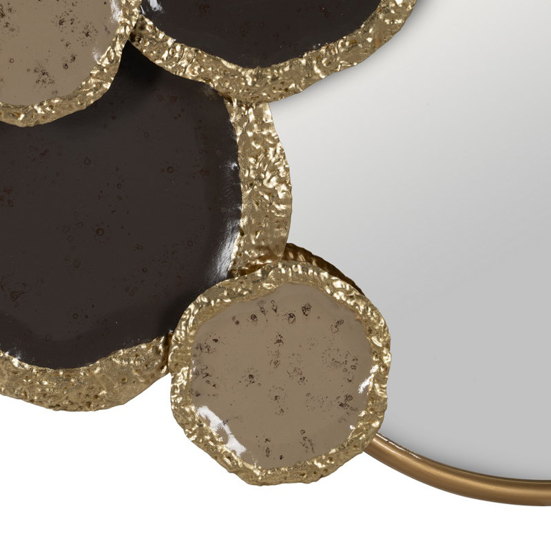 Allysah Abstract Wall Decor on Metal