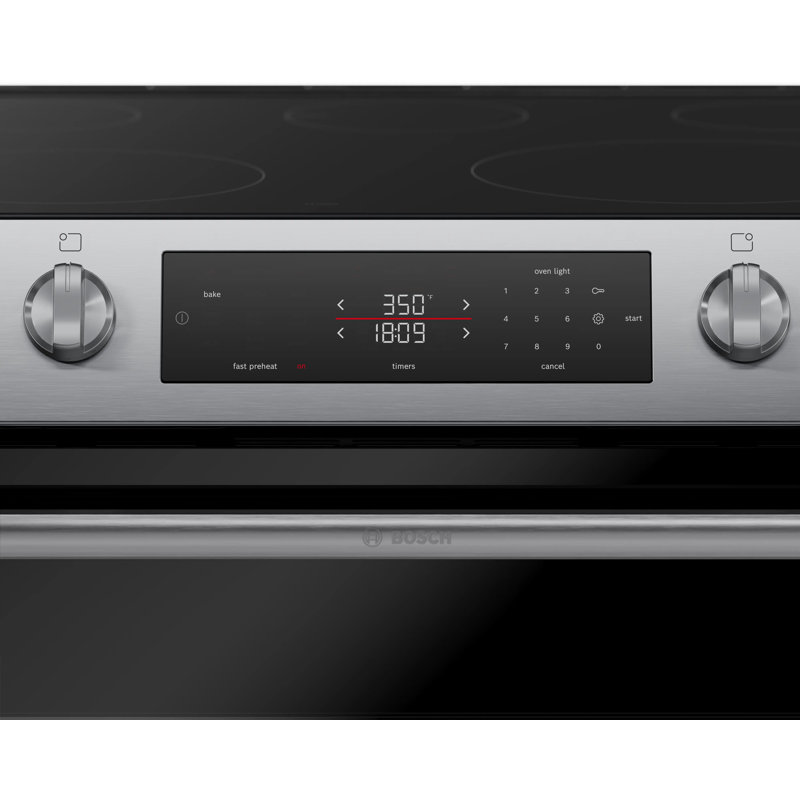 100 Series 30" Electric Range With Over The Range Microwave