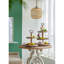 Plateau Delway 24,5 po - brun clair, noir antique