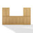 Gourdine 3-piece Sideboard And Pantry Set
