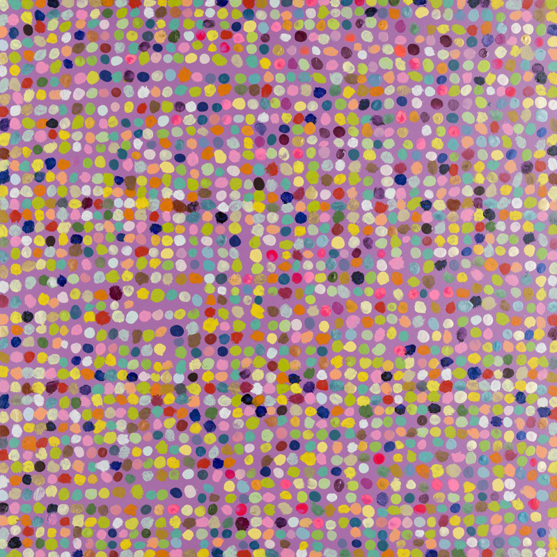 «Dots» par Eli Halpin, impression sur toile, H 16 po x l 16 po