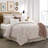 Your Lifestyle by Donna Sharp Almaria Blush 3PC Cotton King Comforter Set-815590122-815590123