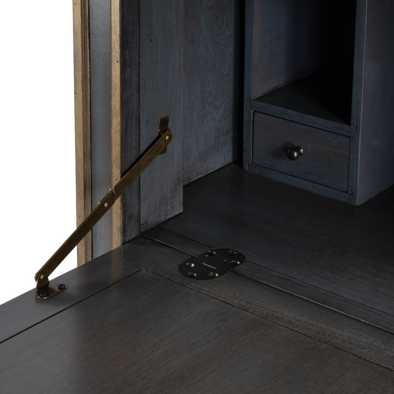 Chubbuck Armoire Desk, Blue