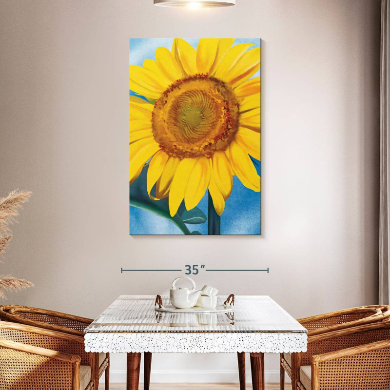 Tournesol jaune Harnek, H 48 po x l 32 po