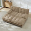 Canapé modulaire en tissu chenille respirant avec 2 repose-pieds, facile à assembler pour le confort du salon-978342978