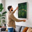 Forest Light Scandinavian - Wrapped Canvas-1144174239-1144174238