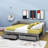 Elgan Twin Size Wood Daybed with Trundle and Drawers-1453600809