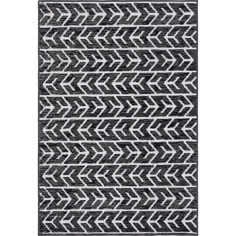 Tapis d'extérieur couleur crépuscule Claudia, Rectangle 4 pi x 6 pi