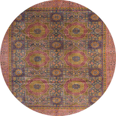 Tapis brun / bleu Southwestern