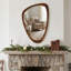 Miroir décoratif 24 "x 36" en bois massif irrégulier, pour chambre à coucher, salle de bain, salon, entrée-596967856-596967869
