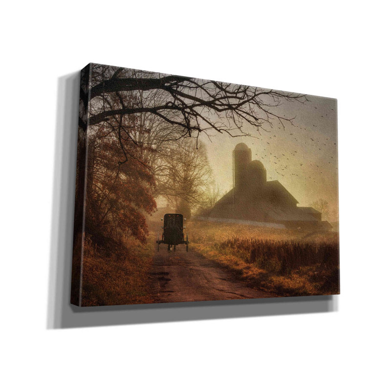 «Sunday Morning On Canvas» par Lori Deiter, reproduction, H 12 po x l 16 po x P 0,75 po