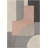 Amyerra Geometric Handmade Tufted Wool Salmon/Gray Area Rug-985724677