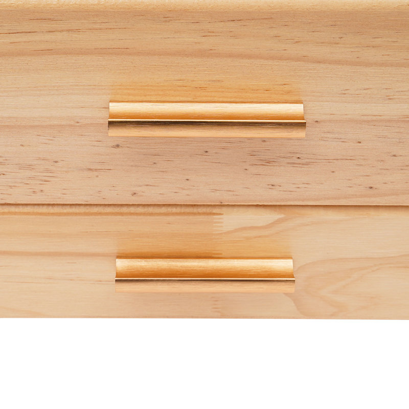 Organisateur de bureau avec 2 tiroirs, Beige