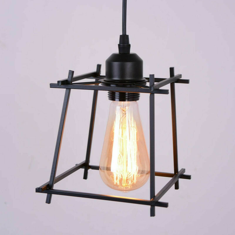 Mease 1 - Light Black Lantern Pendant