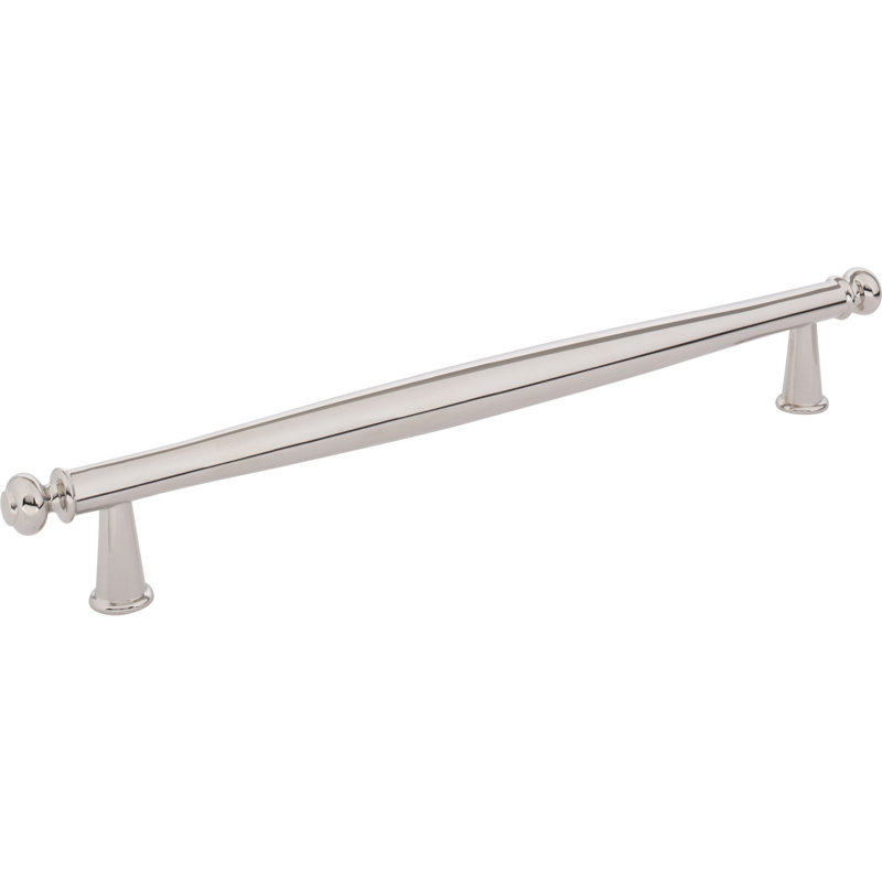 Coddington Appliance Pull, Polished Nickel, 12" Center To Center