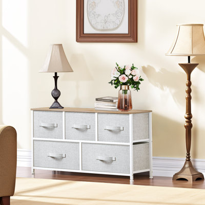 Nokta 5 - Drawer Dresser by Rebrilliant