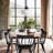 1-Light White Glass Dimmable Iron Pendant