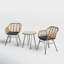 Fuze Wicker 2 - Person Patio Conversation Sets with Cushions-295692633
